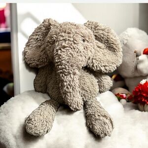 Jellycat‎ Bashful Elephant Plush Stuffed Animal Beige Gray 12" Soft Toy